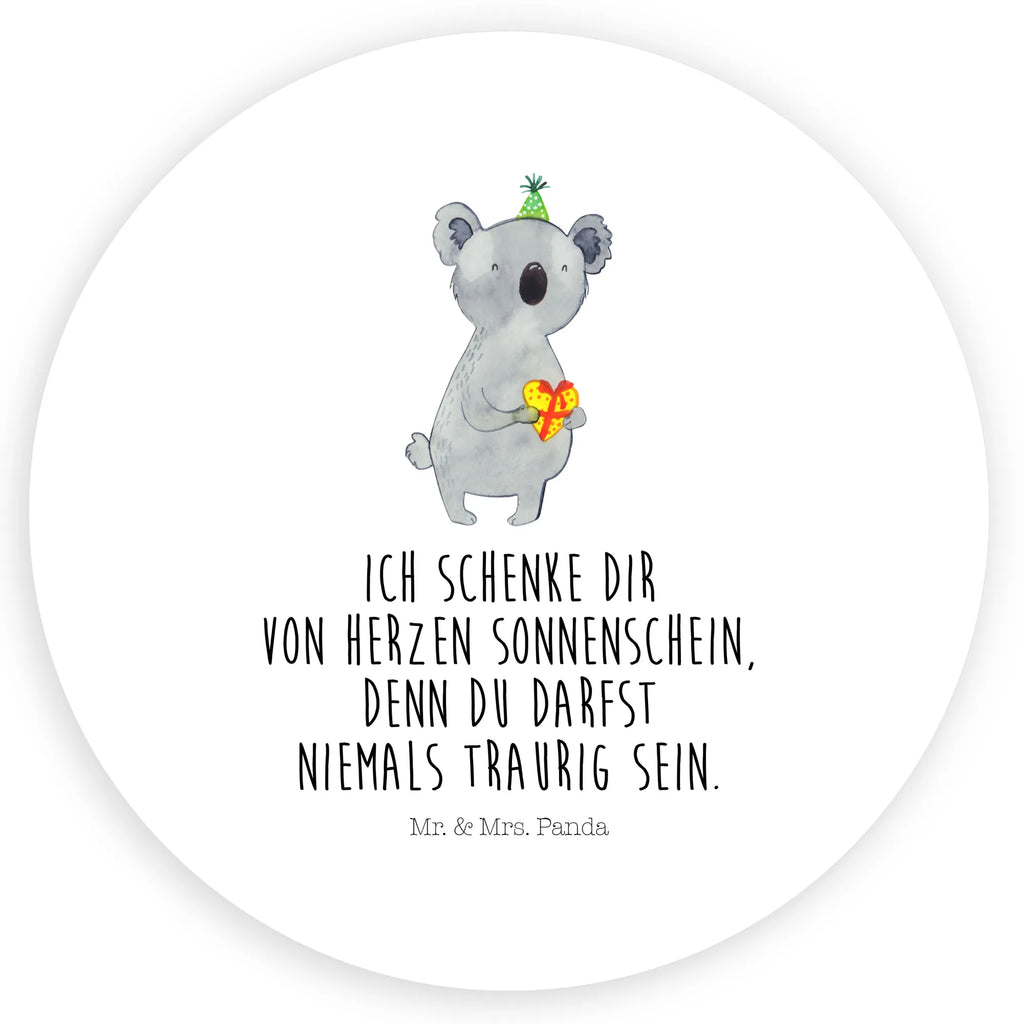 Rund Aufkleber Koala Geschenk Sticker, Aufkleber, Etikett, Koala, Koalabär, Geschenk, Geburtstag, Party