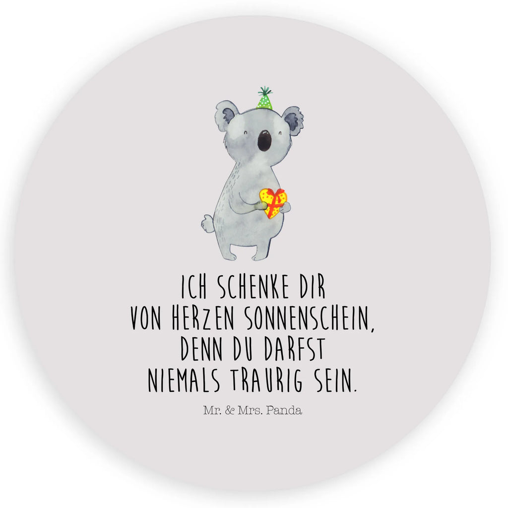 Rund Aufkleber Koala Geschenk Sticker, Aufkleber, Etikett, Koala, Koalabär, Geschenk, Geburtstag, Party