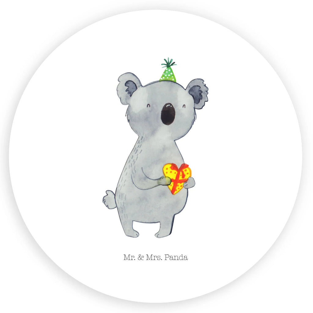 Rund Aufkleber Koala Geschenk Sticker, Aufkleber, Etikett, Koala, Koalabär, Geschenk, Geburtstag, Party