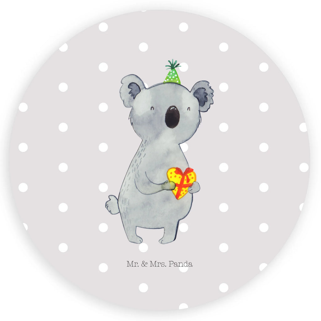 Rund Aufkleber Koala Geschenk Sticker, Aufkleber, Etikett, Koala, Koalabär, Geschenk, Geburtstag, Party