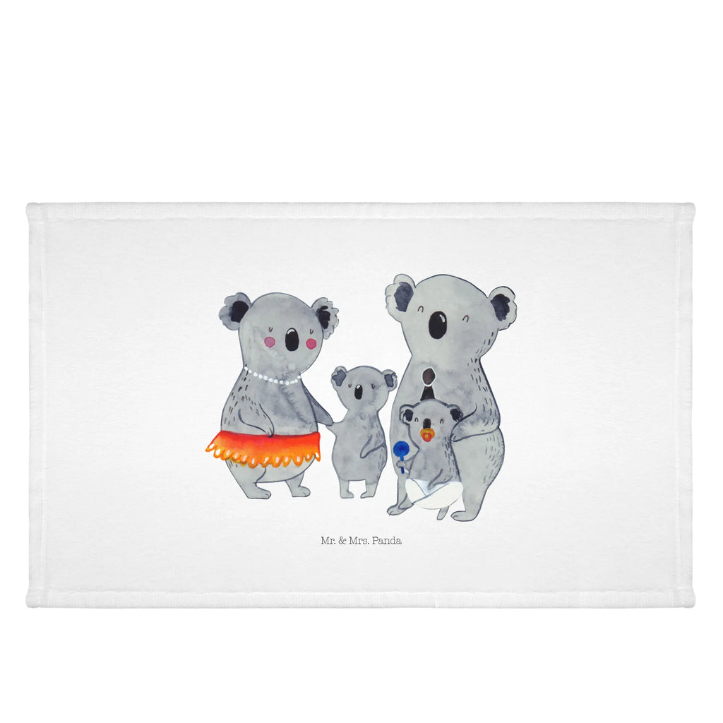 Handtuch Koala Familie Handtuch, Badehandtuch, Badezimmer, Handtücher, groß, Kinder, Baby, Familie, Vatertag, Muttertag, Bruder, Schwester, Mama, Papa, Oma, Opa, Koala, Koalas, Family, Geschwister, Familienleben