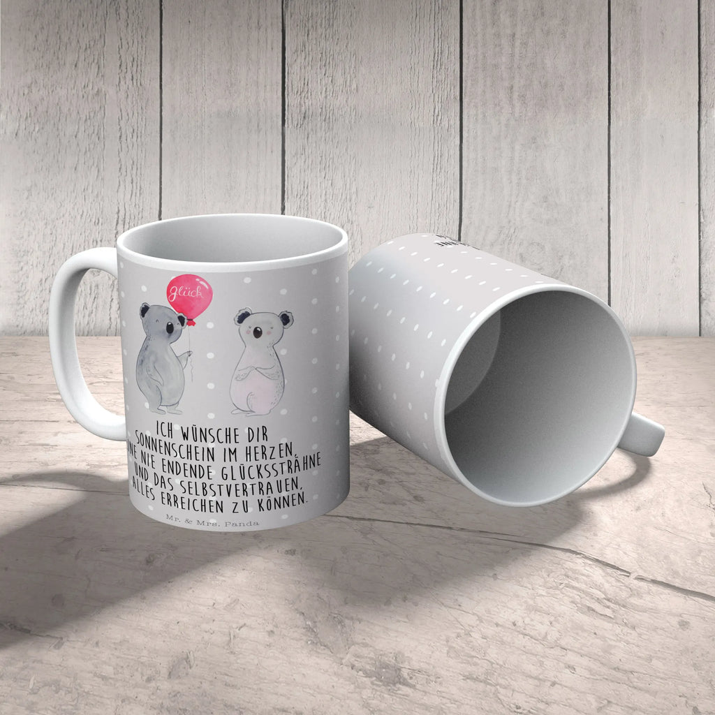 Tasse Koala Luftballon Tasse, Kaffeetasse, Teetasse, Becher, Kaffeebecher, Teebecher, Keramiktasse, Porzellantasse, Büro Tasse, Geschenk Tasse, Tasse Sprüche, Tasse Motive, Kaffeetassen, Tasse bedrucken, Designer Tasse, Cappuccino Tassen, Schöne Teetassen, Koala, Koalabär, Luftballon, Party, Geburtstag, Geschenk