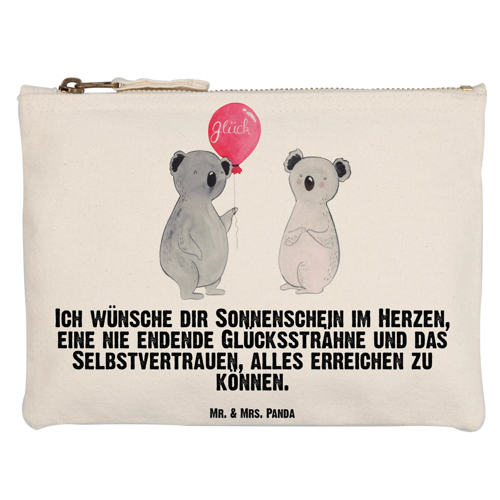 Schminktasche Koala Luftballon Schminktasche, Kosmetiktasche, Kosmetikbeutel, Stiftemäppchen, Etui, Federmappe, Makeup, XXL, Schminketui, Kosmetiketui, Schlamperetui, Koala, Koalabär, Luftballon, Party, Geburtstag, Geschenk