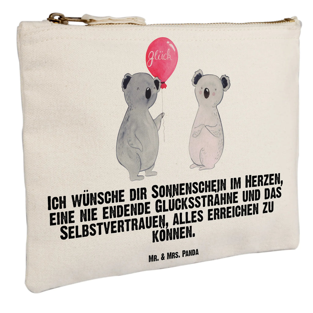 Schminktasche Koala Luftballon Schminktasche, Kosmetiktasche, Kosmetikbeutel, Stiftemäppchen, Etui, Federmappe, Makeup, XXL, Schminketui, Kosmetiketui, Schlamperetui, Koala, Koalabär, Luftballon, Party, Geburtstag, Geschenk