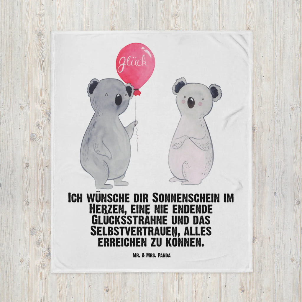 Babydecke Koala Luftballon Babydecke, Babygeschenk, Geschenk Geburt, Babyecke Kuscheldecke, Krabbeldecke, Koala, Koalabär, Luftballon, Party, Geburtstag, Geschenk