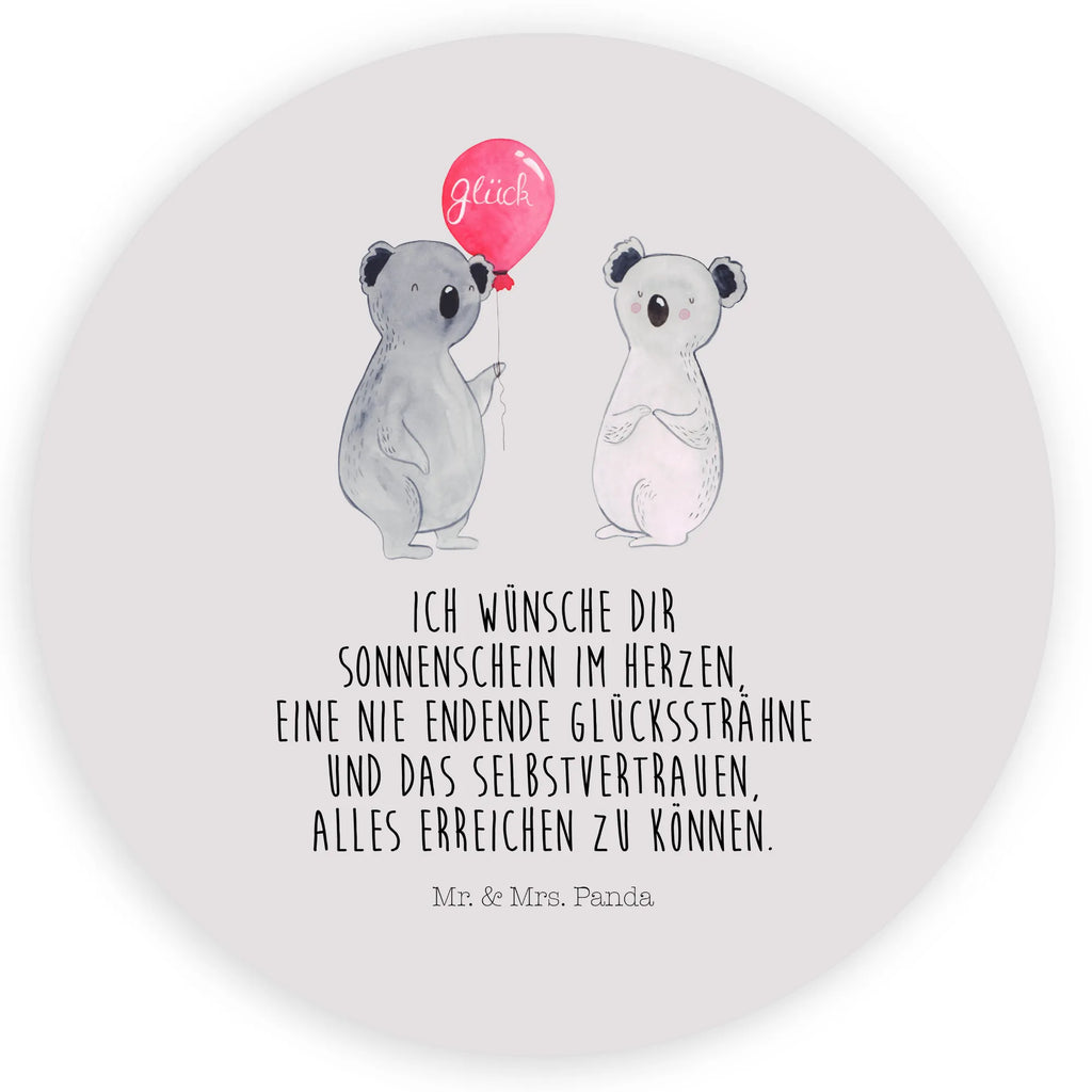 Rund Aufkleber Koala Luftballon Sticker, Aufkleber, Etikett, Kinder, rund, Koala, Koalabär, Luftballon, Party, Geburtstag, Geschenk