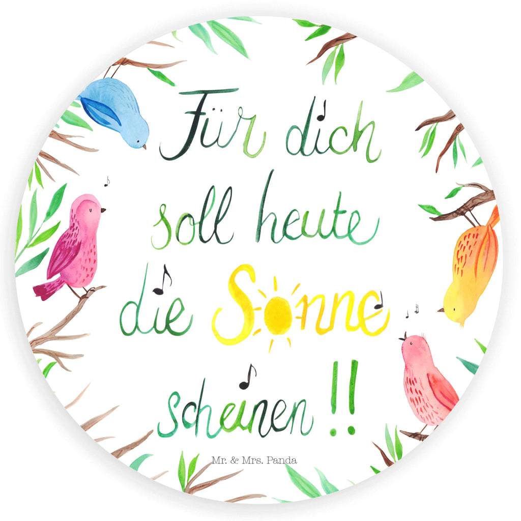 Rund Aufkleber Vögel Sonne Sticker, Aufkleber, Etikett, Blumen Deko, Frühlings Deko, Sommer Deko, Dekoration, positive Botschaft, Naturliebhaber, Outdoor, Natur, Abenteuer