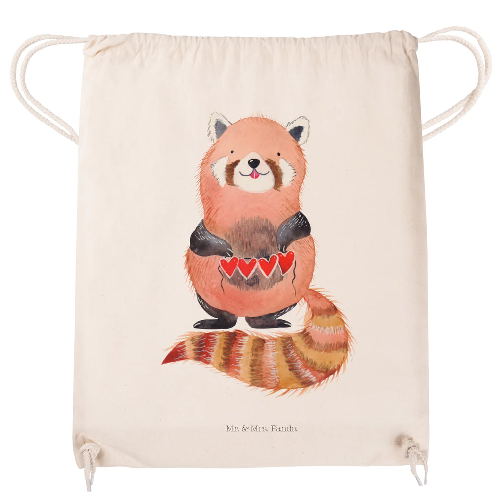 Sportbeutel Roter Panda Sportbeutel, Turnbeutel, Beutel, Sporttasche, Tasche, Stoffbeutel, Sportbeutel Kinder, Gymsack, Beutel Rucksack, Kleine Sporttasche, Sportzubehör, Turnbeutel Baumwolle, Tiermotive, Gute Laune, lustige Sprüche, Tiere, Panda, Liebe, Rot, Herz, Liebling, Lieblingsmensch