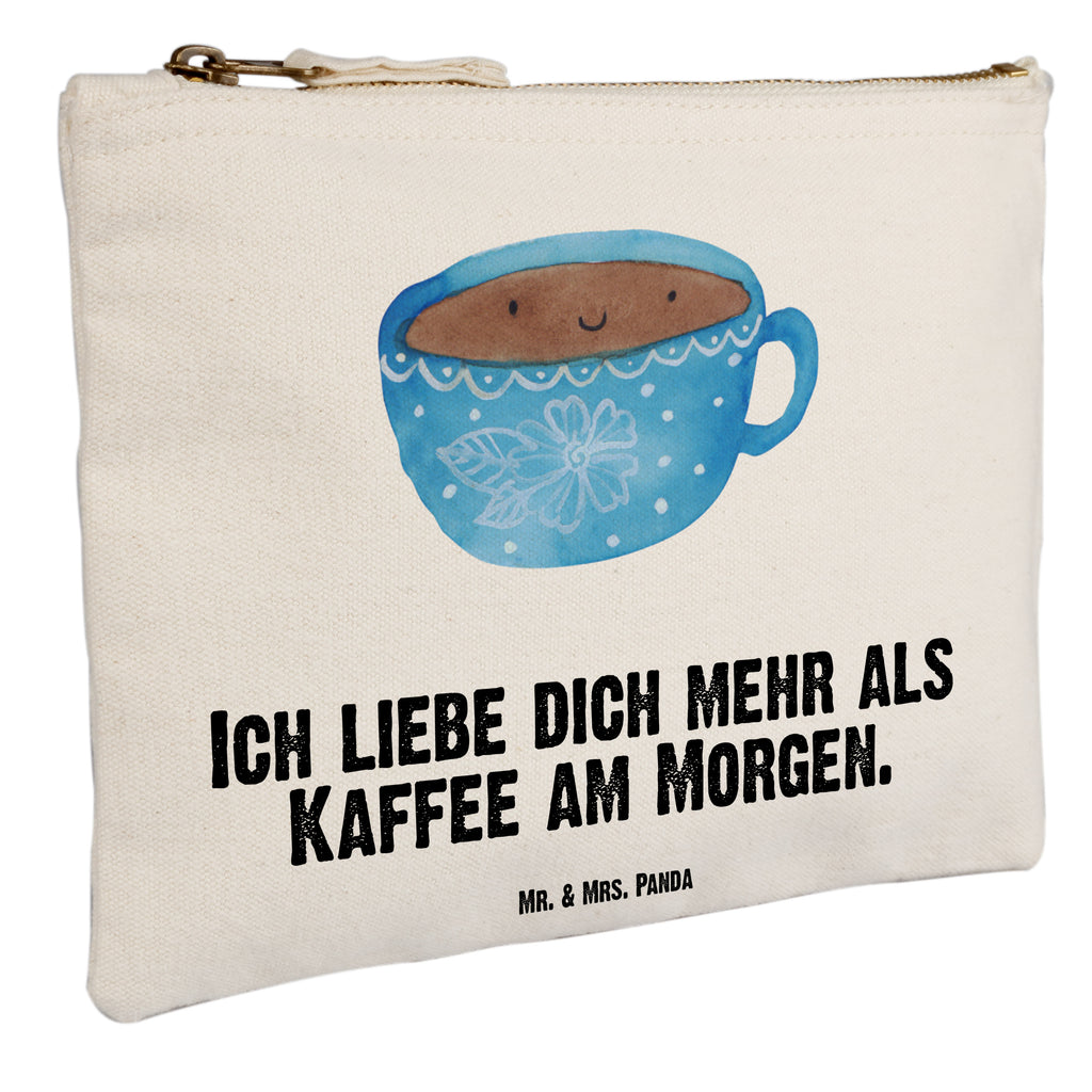 Schminktasche Kaffee Tasse Schminktasche, Kosmetiktasche, Kosmetikbeutel, Stiftemäppchen, Etui, Federmappe, Makeup, XXL, Schminketui, Kosmetiketui, Schlamperetui, Tiermotive, Gute Laune, lustige Sprüche, Tiere, Kaffee, Tasse, Liebe, Geschmack, Genuss, Glücklich