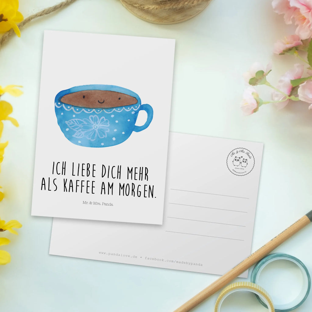 Postkarte Kaffee Tasse Postkarte, Karte, Geschenkkarte, Grußkarte, Einladung, Ansichtskarte, Geburtstagskarte, Einladungskarte, Dankeskarte, Ansichtskarten, Einladung Geburtstag, Einladungskarten Geburtstag, Tiermotive, Gute Laune, lustige Sprüche, Tiere, Kaffee, Tasse, Liebe, Geschmack, Genuss, Glücklich