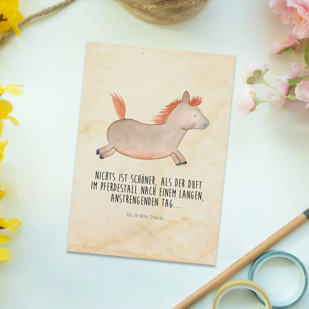 Postkarte Pferd springt Postkarte, Karte, Geschenkkarte, Grußkarte, Einladung, Ansichtskarte, Geburtstagskarte, Einladungskarte, Dankeskarte, Ansichtskarten, Einladung Geburtstag, Einladungskarten Geburtstag, Bauernhof, Hoftiere, Landwirt, Landwirtin, Pferd, Pony, Pferde, Stall, Pferdestall, ausreiten, reiten, Pferdebesitzer