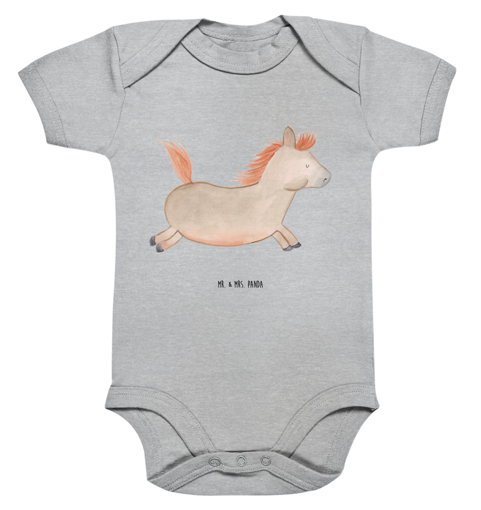 Organic Baby Body Pferd Springen Babykleidung, Babystrampler, Strampler, Wickelbody, Baby Erstausstattung, Junge, Mädchen, Bauernhof, Hoftiere, Landwirt, Landwirtin, Pferd, Pony, Pferde, Stall, Pferdestall, ausreiten, reiten, Pferdebesitzer