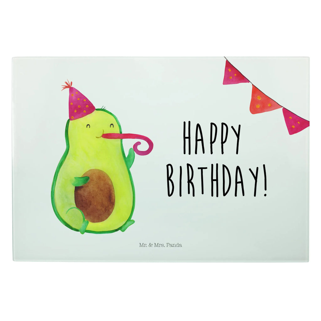 Glasschneidebrett Avocado Birthday Glasschneidebrett, Schneidebrett, Avocado, Veggie, Vegan, Gesund