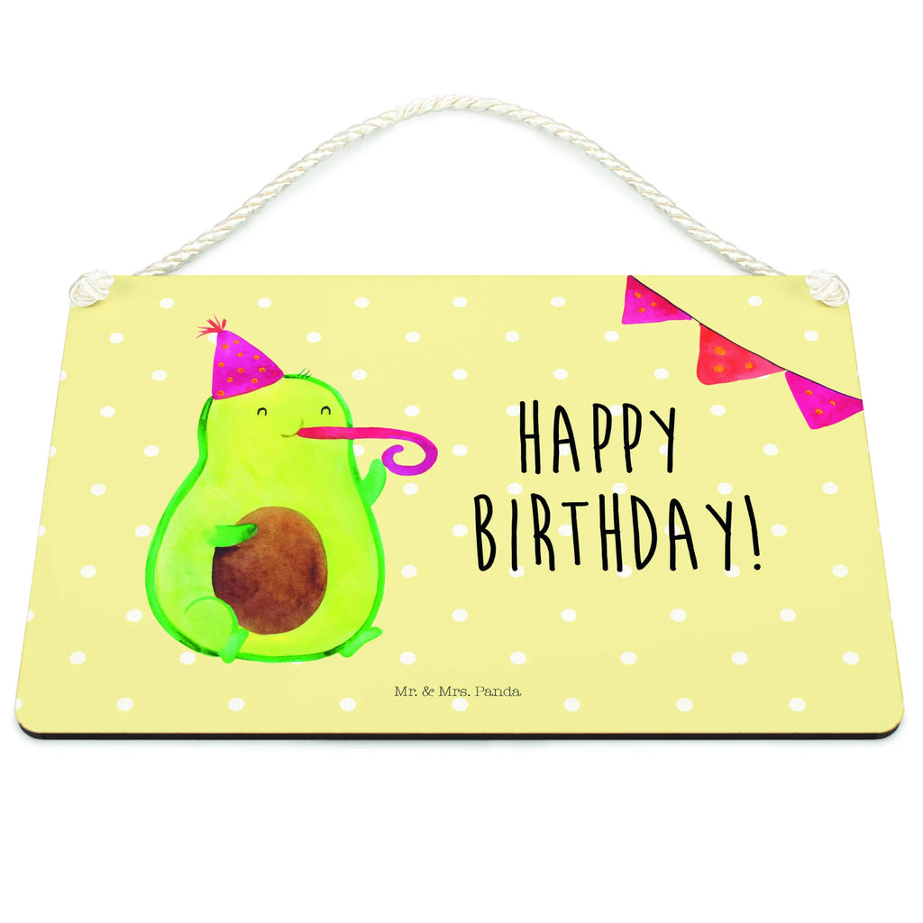 Deko Schild Avocado Birthday Dekoschild, Deko Schild, Schild, Tür Schild, Türschild, Holzschild, Wandschild, Wanddeko, Avocado, Veggie, Vegan, Gesund