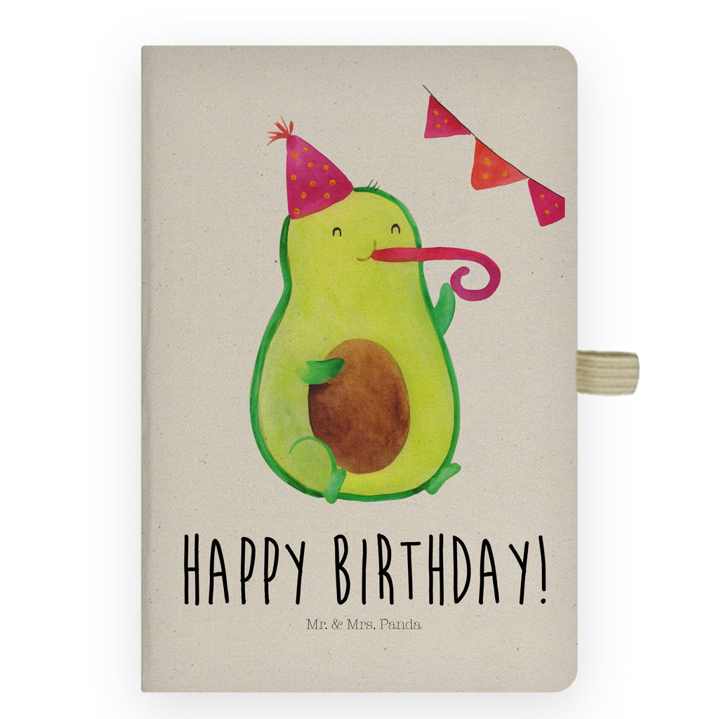 Baumwoll Notizbuch Avocado Birthday Notizen, Eintragebuch, Tagebuch, Notizblock, Adressbuch, Journal, Kladde, Skizzenbuch, Notizheft, Schreibbuch, Schreibheft, Avocado, Veggie, Vegan, Gesund