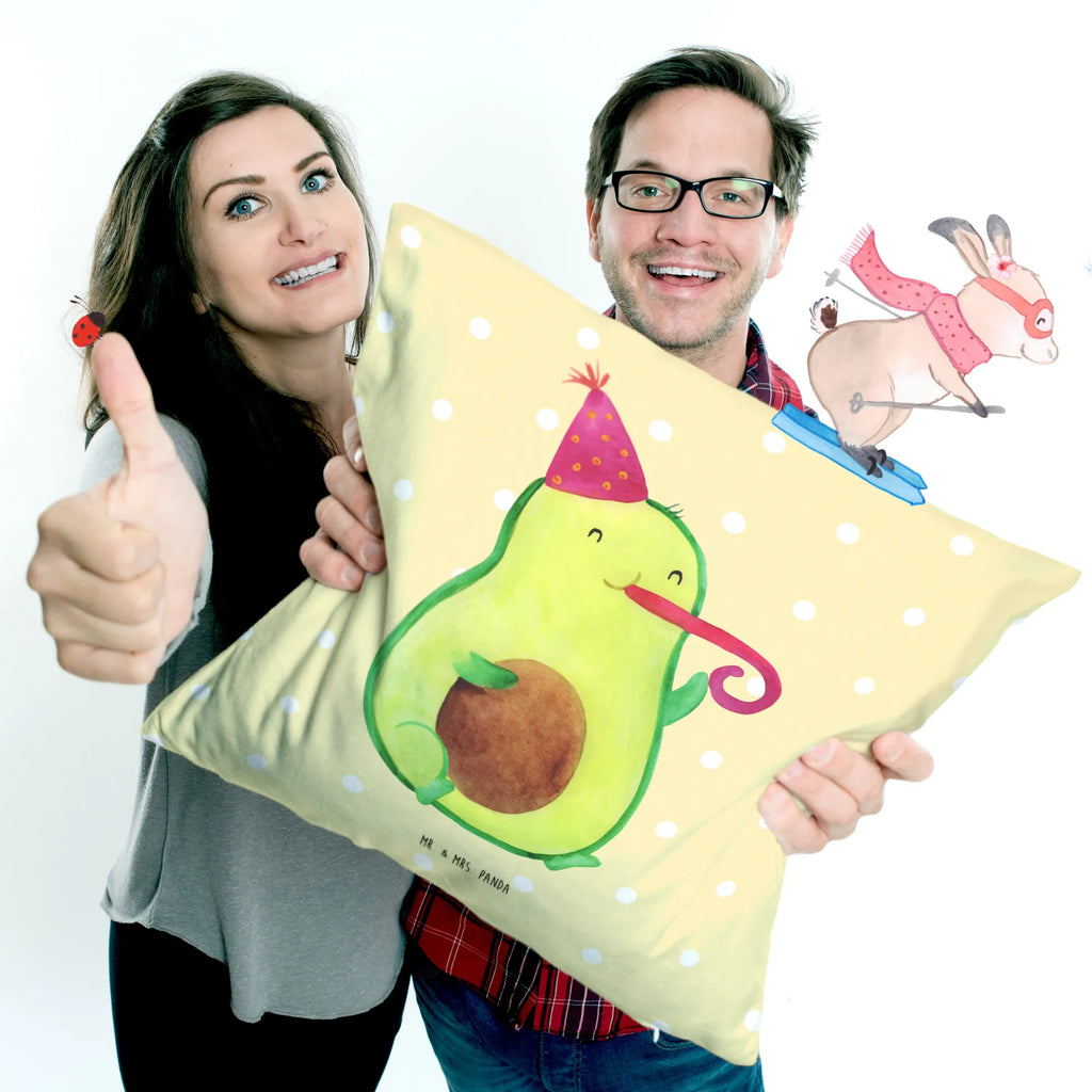 40x40 Kissen Avocado Partyhupe Kissenhülle, Kopfkissen, Sofakissen, Dekokissen, Motivkissen, sofakissen, sitzkissen, Kissen, Kissenbezüge, Kissenbezug 40x40, Kissen 40x40, Kissenhülle 40x40, Zierkissen, Couchkissen, Dekokissen Sofa, Sofakissen 40x40, Dekokissen 40x40, Kopfkissen 40x40, Kissen 40x40 Waschbar, Avocado, Veggie, Vegan, Gesund, Party, Feierlichkeit, Feier, Fete, Geburtstag, Gute Laune, Tröte