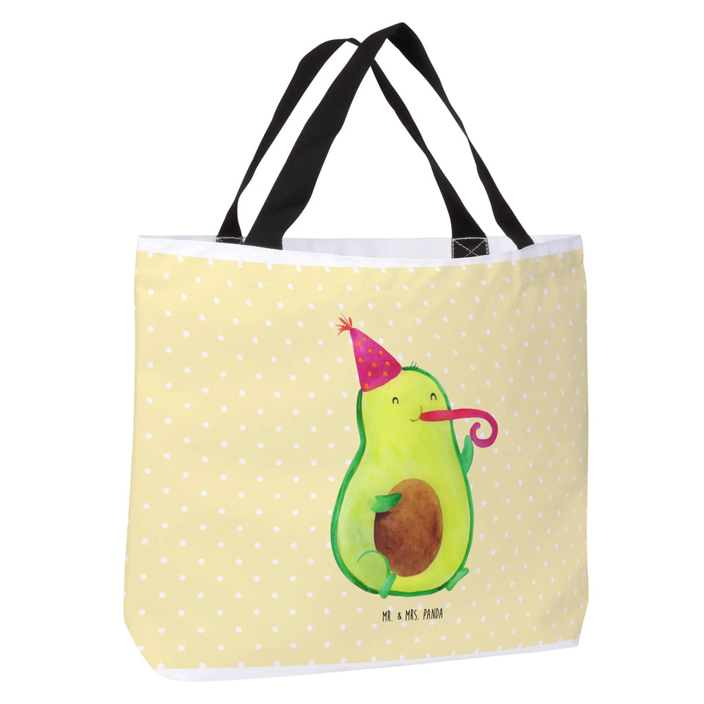 Shopper Avocado Partyhupe Beutel, Einkaufstasche, Tasche, Strandtasche, Einkaufsbeutel, Shopper, Schultasche, Freizeittasche, Tragebeutel, Schulbeutel, Alltagstasche, Avocado, Veggie, Vegan, Gesund, Party, Feierlichkeit, Feier, Fete, Geburtstag, Gute Laune, Tröte