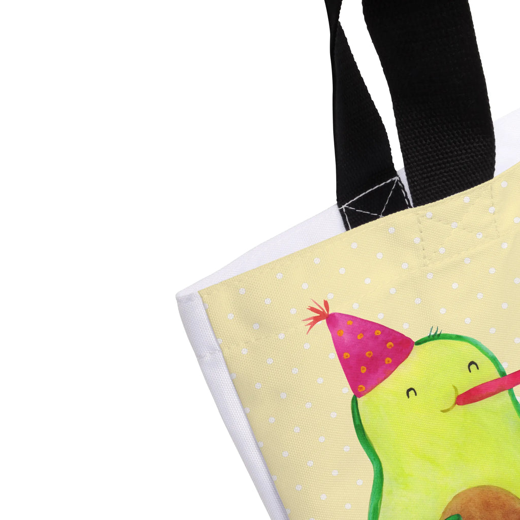 Shopper Avocado Partyhupe Beutel, Einkaufstasche, Tasche, Strandtasche, Einkaufsbeutel, Shopper, Schultasche, Freizeittasche, Tragebeutel, Schulbeutel, Alltagstasche, Avocado, Veggie, Vegan, Gesund, Party, Feierlichkeit, Feier, Fete, Geburtstag, Gute Laune, Tröte