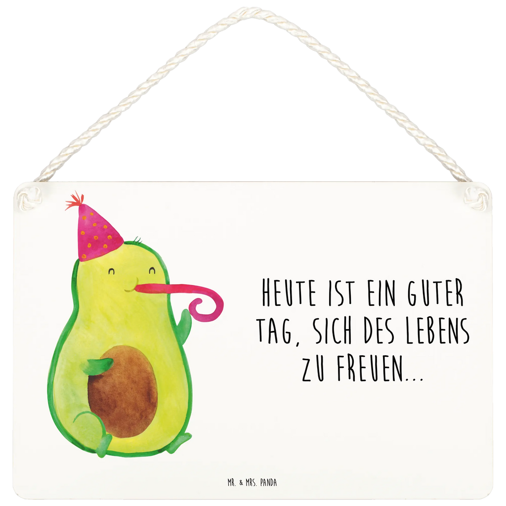 Deko Schild Avocado Partyhupe Dekoschild, Deko Schild, Schild, Tür Schild, Türschild, Holzschild, Wandschild, Wanddeko, Avocado, Veggie, Vegan, Gesund, Party, Feierlichkeit, Feier, Fete, Geburtstag, Gute Laune, Tröte