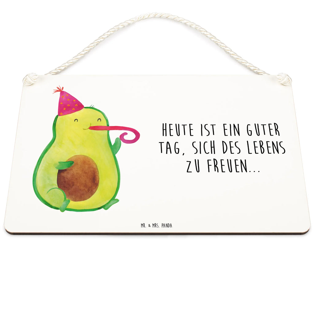 Deko Schild Avocado Partyhupe Dekoschild, Deko Schild, Schild, Tür Schild, Türschild, Holzschild, Wandschild, Wanddeko, Avocado, Veggie, Vegan, Gesund, Party, Feierlichkeit, Feier, Fete, Geburtstag, Gute Laune, Tröte