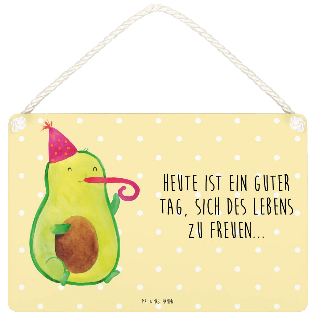 Deko Schild Avocado Partyhupe Dekoschild, Deko Schild, Schild, Tür Schild, Türschild, Holzschild, Wandschild, Wanddeko, Avocado, Veggie, Vegan, Gesund, Party, Feierlichkeit, Feier, Fete, Geburtstag, Gute Laune, Tröte