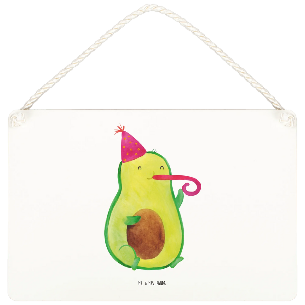 Deko Schild Avocado Partyhupe Dekoschild, Deko Schild, Schild, Tür Schild, Türschild, Holzschild, Wandschild, Wanddeko, Avocado, Veggie, Vegan, Gesund, Party, Feierlichkeit, Feier, Fete, Geburtstag, Gute Laune, Tröte