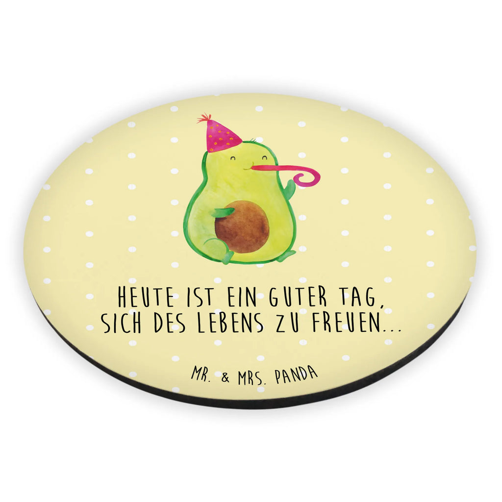 Rund Magnet Avocado Partyhupe Kühlschrankmagnet, Pinnwandmagnet, Souvenir Magnet, Motivmagnete, Dekomagnet, Whiteboard Magnet, Notiz Magnet, Kühlschrank Dekoration, Avocado, Veggie, Vegan, Gesund, Party, Feierlichkeit, Feier, Fete, Geburtstag, Gute Laune, Tröte