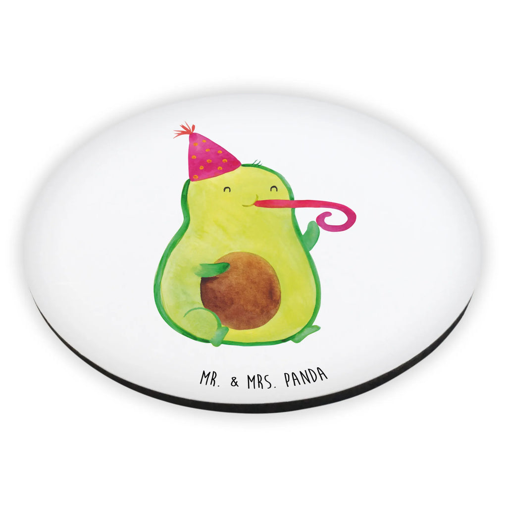 Rund Magnet Avocado Partyhupe Kühlschrankmagnet, Pinnwandmagnet, Souvenir Magnet, Motivmagnete, Dekomagnet, Whiteboard Magnet, Notiz Magnet, Kühlschrank Dekoration, Avocado, Veggie, Vegan, Gesund, Party, Feierlichkeit, Feier, Fete, Geburtstag, Gute Laune, Tröte