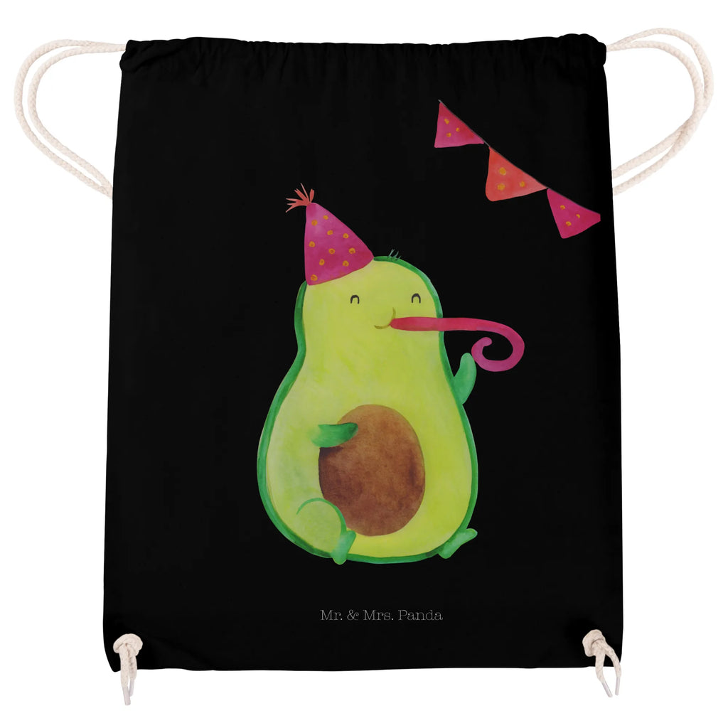 Sportbeutel Avocado Party Time Sportbeutel, Turnbeutel, Beutel, Sporttasche, Tasche, Stoffbeutel, Sportbeutel Kinder, Gymsack, Beutel Rucksack, Kleine Sporttasche, Sportzubehör, Turnbeutel Baumwolle, Avocado, Veggie, Vegan, Gesund