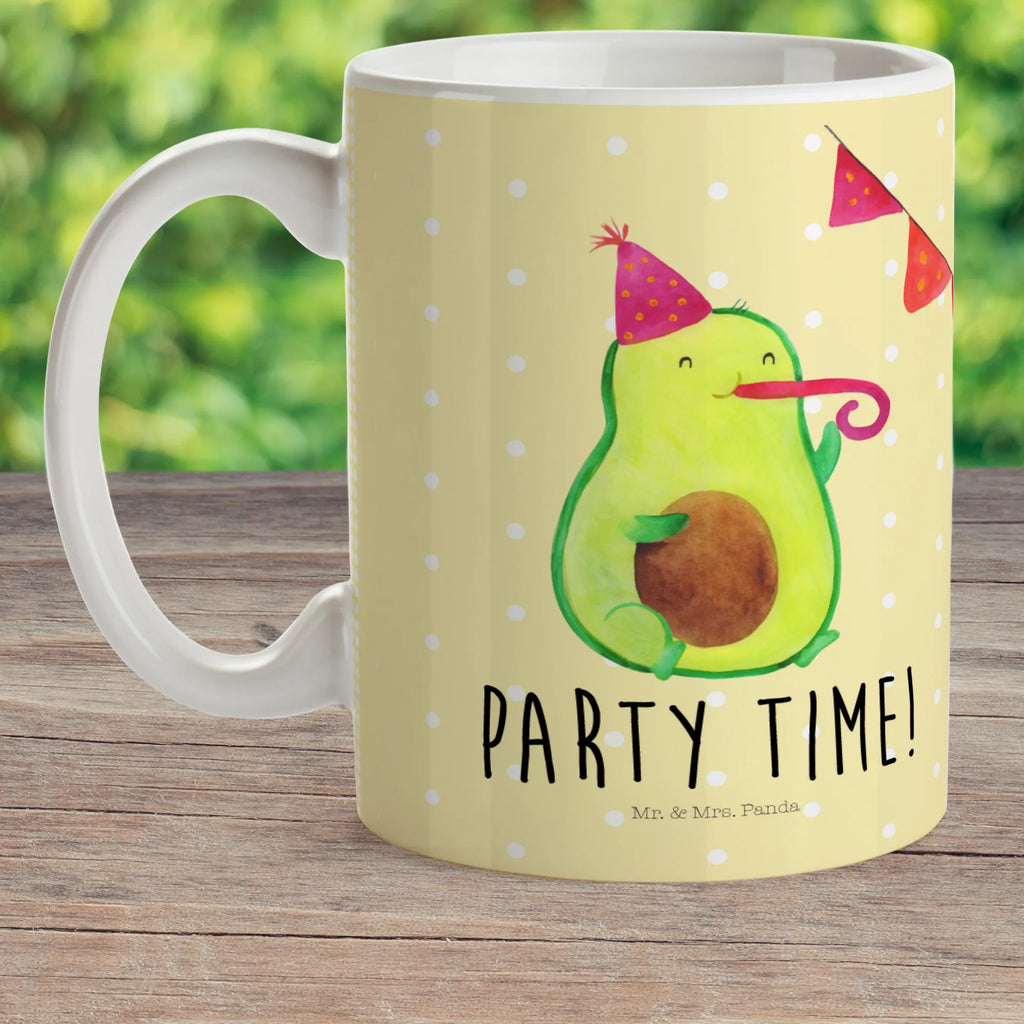 Kindertasse Avocado Party Time Kindertasse, Kinder Tasse, Kunststoff Tasse, Kindergarten Tasse, Trinkbecher, Camping Becher, Kaffeetasse, Kunststoffbecher, Kindergartenbecher, Outdoorgeschirr, Kunststoffgeschirr, Reisebecher, Reisetasse, Kinderbecher, Bruchfeste Tasse, Bruchsichere Tasse, Plastik Tasse, Plastiktasse, Avocado, Veggie, Vegan, Gesund