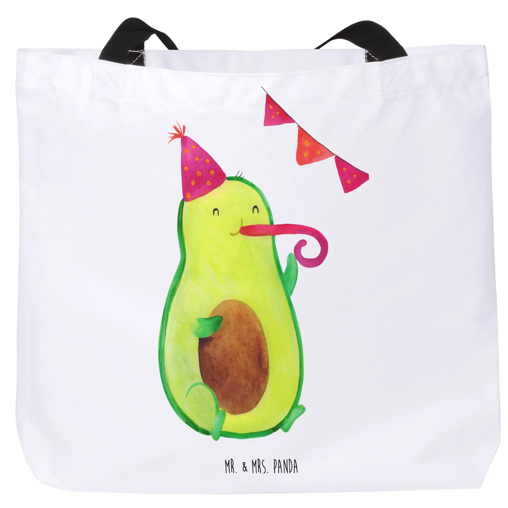 Shopper Avocado Party Time Beutel, Einkaufstasche, Tasche, Strandtasche, Einkaufsbeutel, Shopper, Schultasche, Freizeittasche, Tragebeutel, Schulbeutel, Alltagstasche, Avocado, Veggie, Vegan, Gesund