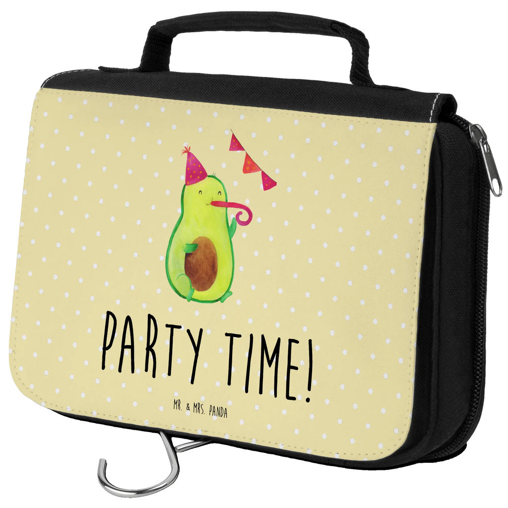 Kulturbeutel Avocado Party Zeit Kulturbeutel, Zum Aufhängen, Waschtasche, Kosmetiktasche, Damen, Herren, Aufbewahrungstasche, Schminktasche, Kosmetikbeutel, Organizer, Kulturtasche, Schminkutensil, Avocado, Veggie, Vegan, Gesund