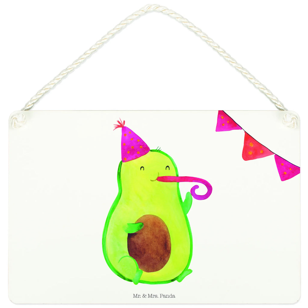 Deko Schild Avocado Party Time Dekoschild, Deko Schild, Schild, Tür Schild, Türschild, Holzschild, Wandschild, Wanddeko, Avocado, Veggie, Vegan, Gesund