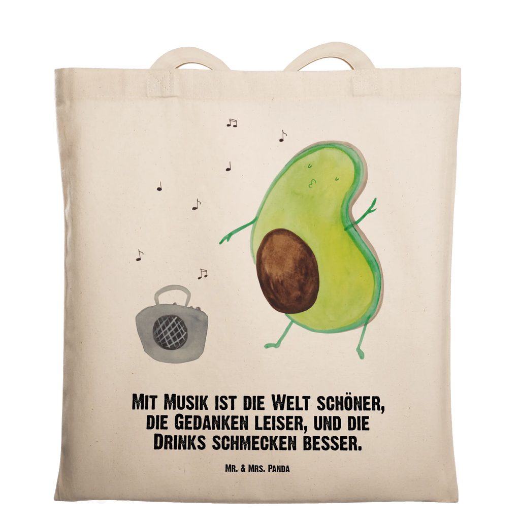 Tragetasche Avocado tanzt Beuteltasche, Beutel, Einkaufstasche, Jutebeutel, Stoffbeutel, Tasche, Shopper, Umhängetasche, Strandtasche, Schultertasche, Stofftasche, Tragetasche, Badetasche, Jutetasche, Einkaufstüte, Laptoptasche, Avocado, Veggie, Vegan, Gesund