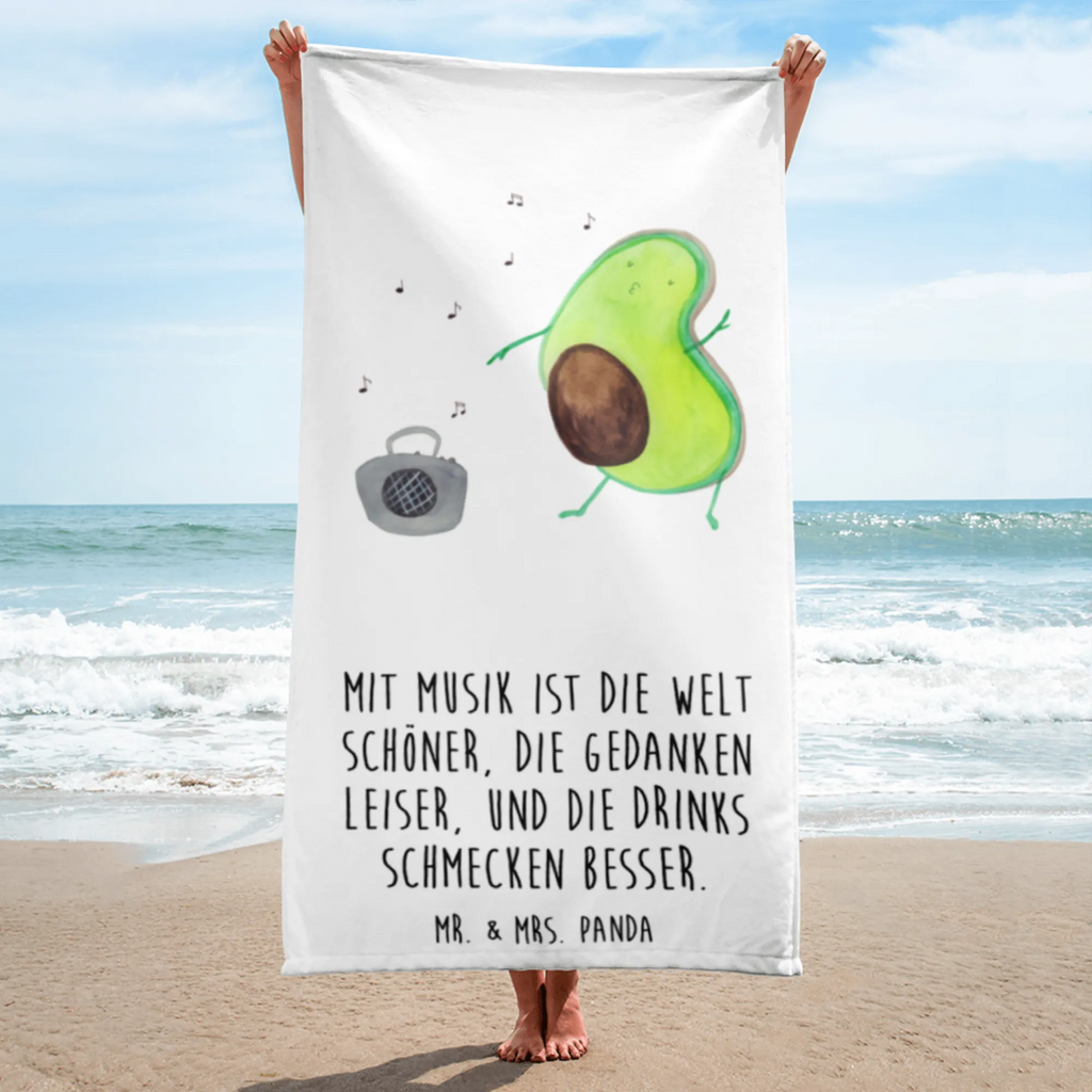 XL Badehandtuch Avocado Tanzen Handtuch, Badetuch, Duschtuch, Strandtuch, Saunatuch, Avocado, Veggie, Vegan, Gesund