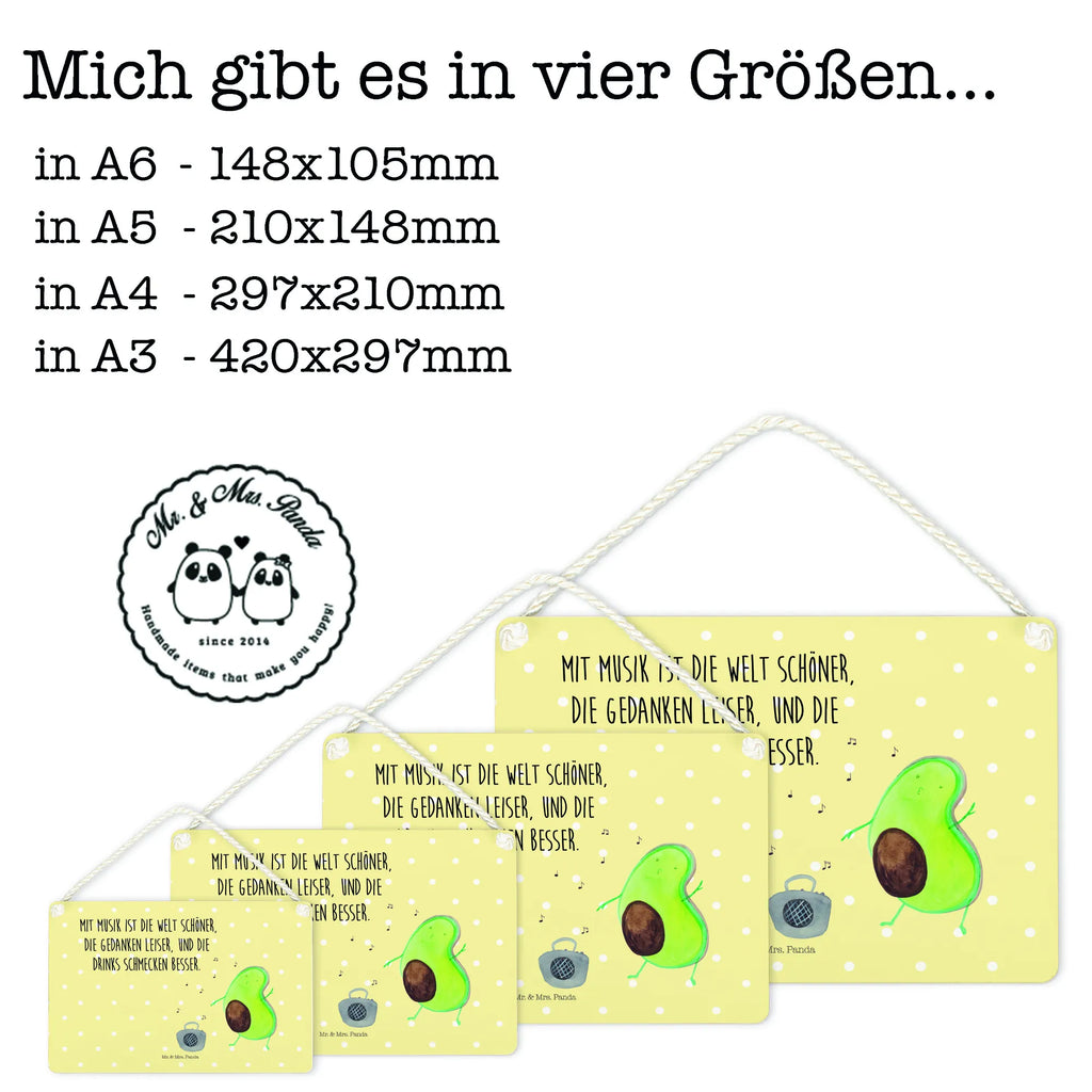 Deko Schild Avocado tanzt Dekoschild, Deko Schild, Schild, Tür Schild, Türschild, Holzschild, Wandschild, Wanddeko, Avocado, Veggie, Vegan, Gesund