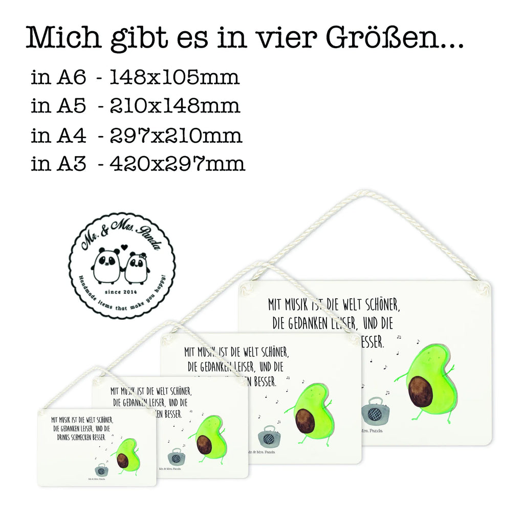 Deko Schild Avocado tanzt Dekoschild, Deko Schild, Schild, Tür Schild, Türschild, Holzschild, Wandschild, Wanddeko, Avocado, Veggie, Vegan, Gesund