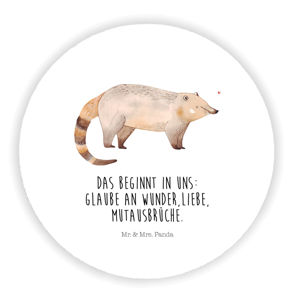 Rund Magnet Nasenbaer Kühlschrankmagnet, Pinnwandmagnet, Souvenir Magnet, Motivmagnete, Dekomagnet, Whiteboard Magnet, Notiz Magnet, Kühlschrank Dekoration, Tiermotive, Gute Laune, lustige Sprüche, Tiere, Nasenbär, Nasenbären, Rüsselbär, Bär