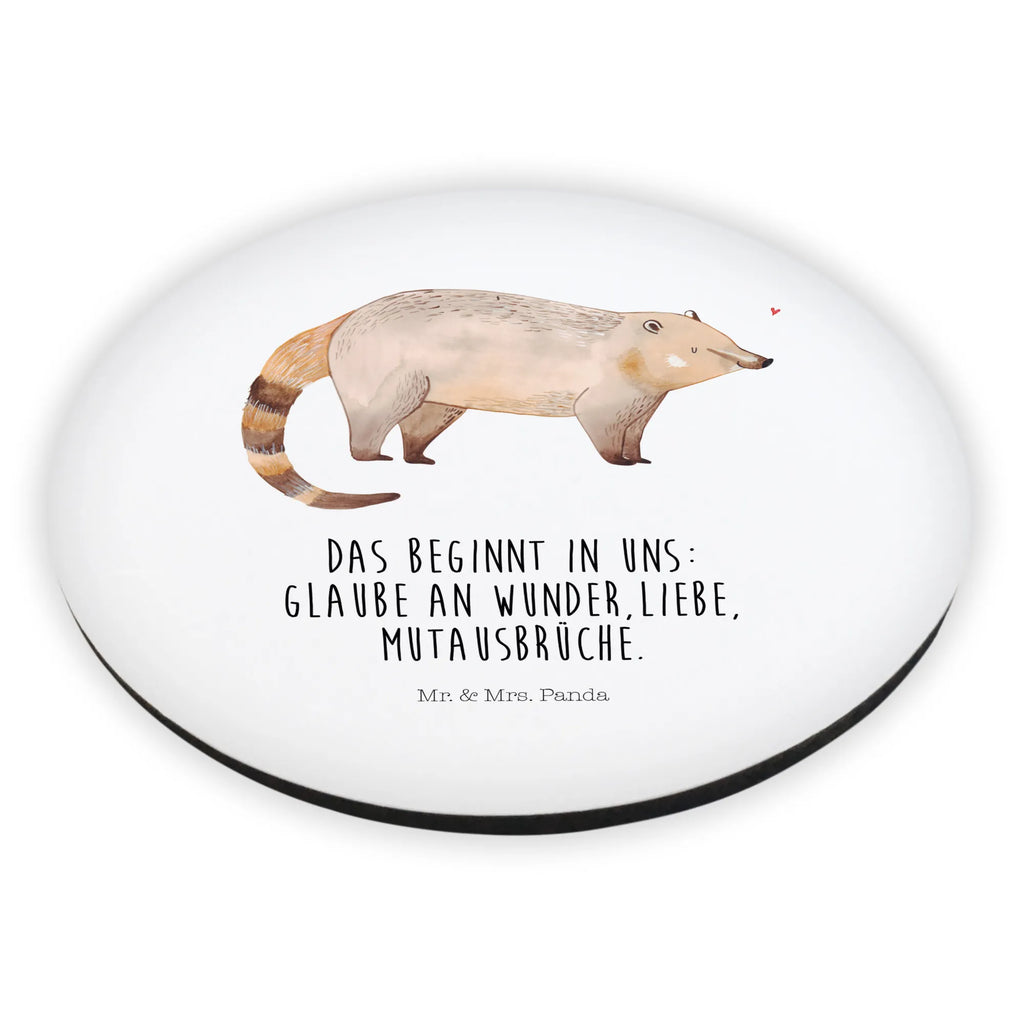 Rund Magnet Nasenbaer Kühlschrankmagnet, Pinnwandmagnet, Souvenir Magnet, Motivmagnete, Dekomagnet, Whiteboard Magnet, Notiz Magnet, Kühlschrank Dekoration, Tiermotive, Gute Laune, lustige Sprüche, Tiere, Nasenbär, Nasenbären, Rüsselbär, Bär