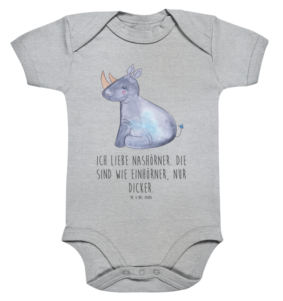 Organic Baby Body Einhorn Nashorn Babykleidung, Babystrampler, Strampler, Wickelbody, Baby Erstausstattung, Junge, Mädchen, Einhorn, Einhörner, Einhorn Deko, Pegasus, Unicorn, Regenbogen, witzig, lustig, Zoo, Glitzer, Einhornpower, Erwachsenwerden, Nashorn, Nashörner