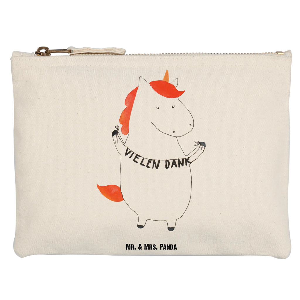 Schminktasche Einhorn Vielen Dank Schminktasche, Kosmetiktasche, Kosmetikbeutel, Stiftemäppchen, Etui, Federmappe, Makeup, XXL, Schminketui, Kosmetiketui, Schlamperetui, Einhorn, Einhörner, Einhorn Deko, Pegasus, Unicorn, Danke, vielen Dank, Dankeschön, Danksagung