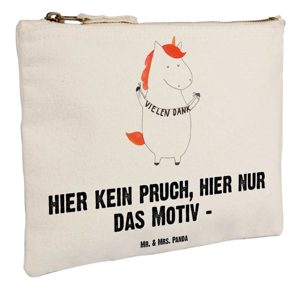 Schminktasche Einhorn Vielen Dank Schminktasche, Kosmetiktasche, Kosmetikbeutel, Stiftemäppchen, Etui, Federmappe, Makeup, XXL, Schminketui, Kosmetiketui, Schlamperetui, Einhorn, Einhörner, Einhorn Deko, Pegasus, Unicorn, Danke, vielen Dank, Dankeschön, Danksagung