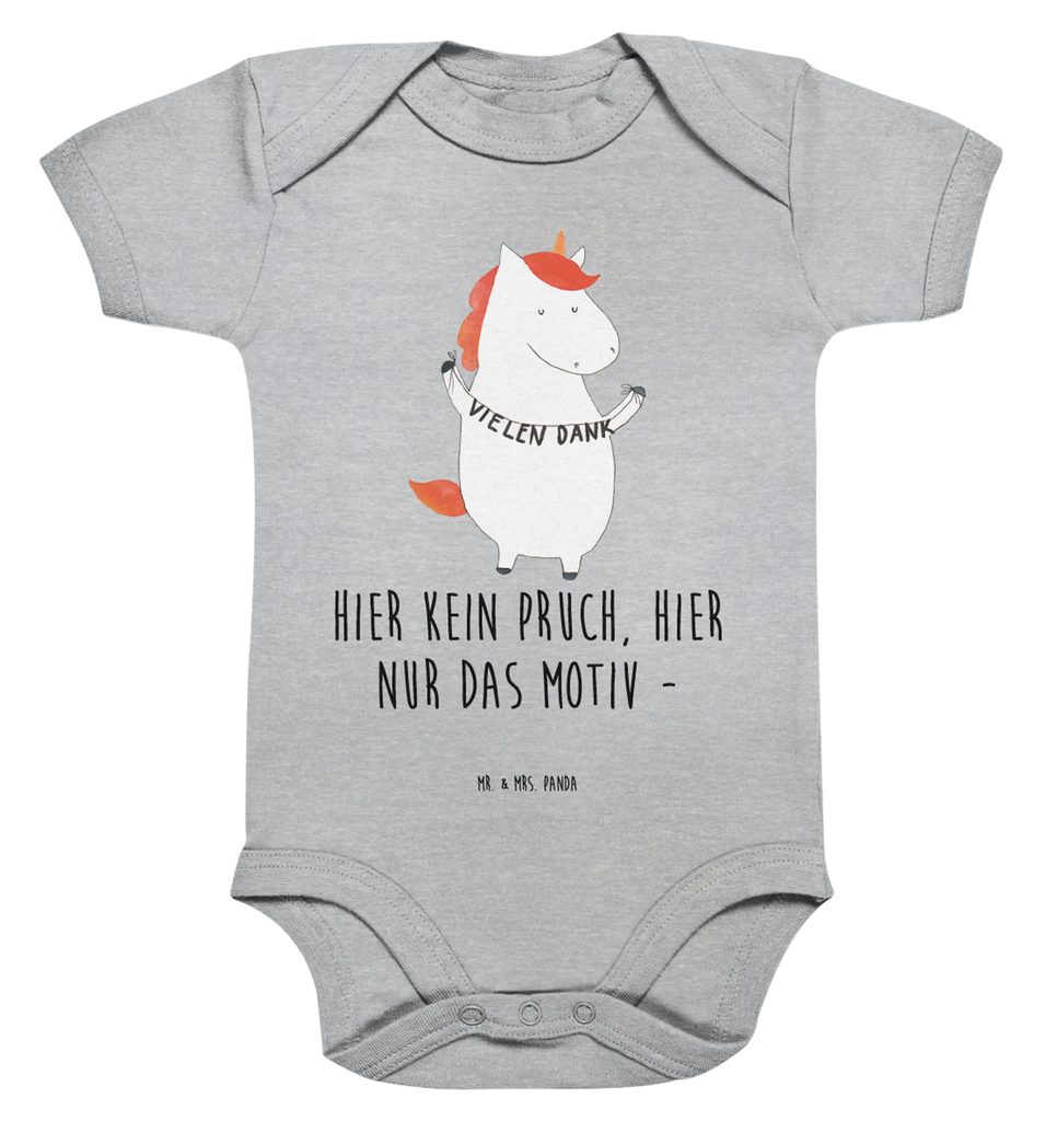 Organic Baby Body Einhorn Dankeschön Babykleidung, Babystrampler, Strampler, Wickelbody, Baby Erstausstattung, Junge, Mädchen, Einhorn, Einhörner, Einhorn Deko, Unicorn, Danke, vielen Dank, Dankeschön, Danksagung