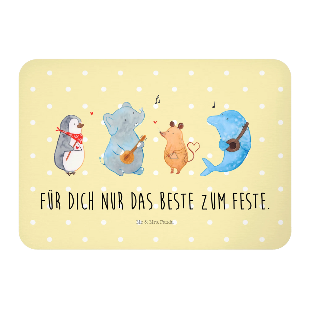 Magnet Big Band Kühlschrankmagnet, Pinnwandmagnet, Souvenir Magnet, Motivmagnete, Dekomagnet, Whiteboard Magnet, Notiz Magnet, Kühlschrank Dekoration, Tiermotive, Gute Laune, lustige Sprüche, Tiere, Hund, Pinguin, Maus, Elefant, Delfin, Gitarre, Band, Triangel, Musikanten, Musik