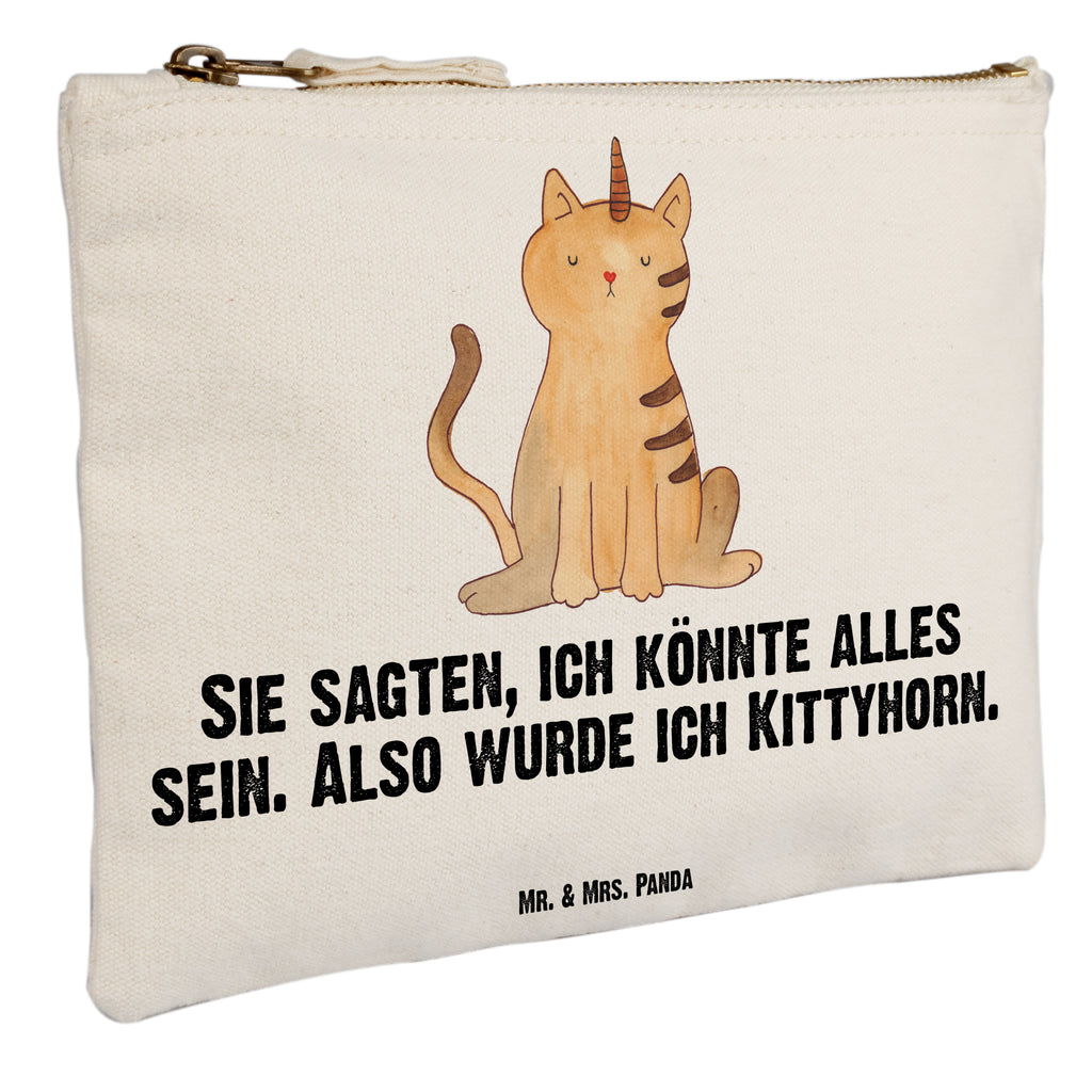 Schminktasche Einhorn Katze Schminktasche, Kosmetiktasche, Kosmetikbeutel, Stiftemäppchen, Etui, Federmappe, Makeup, XXL, Schminketui, Kosmetiketui, Schlamperetui, Einhorn, Einhörner, Einhorn Deko, Pegasus, Unicorn, Katzer, Mieze, Regenbogen, Glitzer, Einhornpower, Erwachsenwerden, Katze, Katzenhorn, Einhornkatze, Kittyhorn