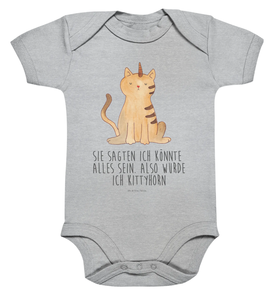 Organic Baby Body Einhorn Katze Babykleidung, Babystrampler, Strampler, Wickelbody, Baby Erstausstattung, Junge, Mädchen, Einhorn, Einhörner, Einhorn Deko, Unicorn, Katzer, Mieze, Regenbogen, Glitzer, Einhornpower, Erwachsenwerden, Katze, Katzenhorn, Einhornkatze, Kittyhorn