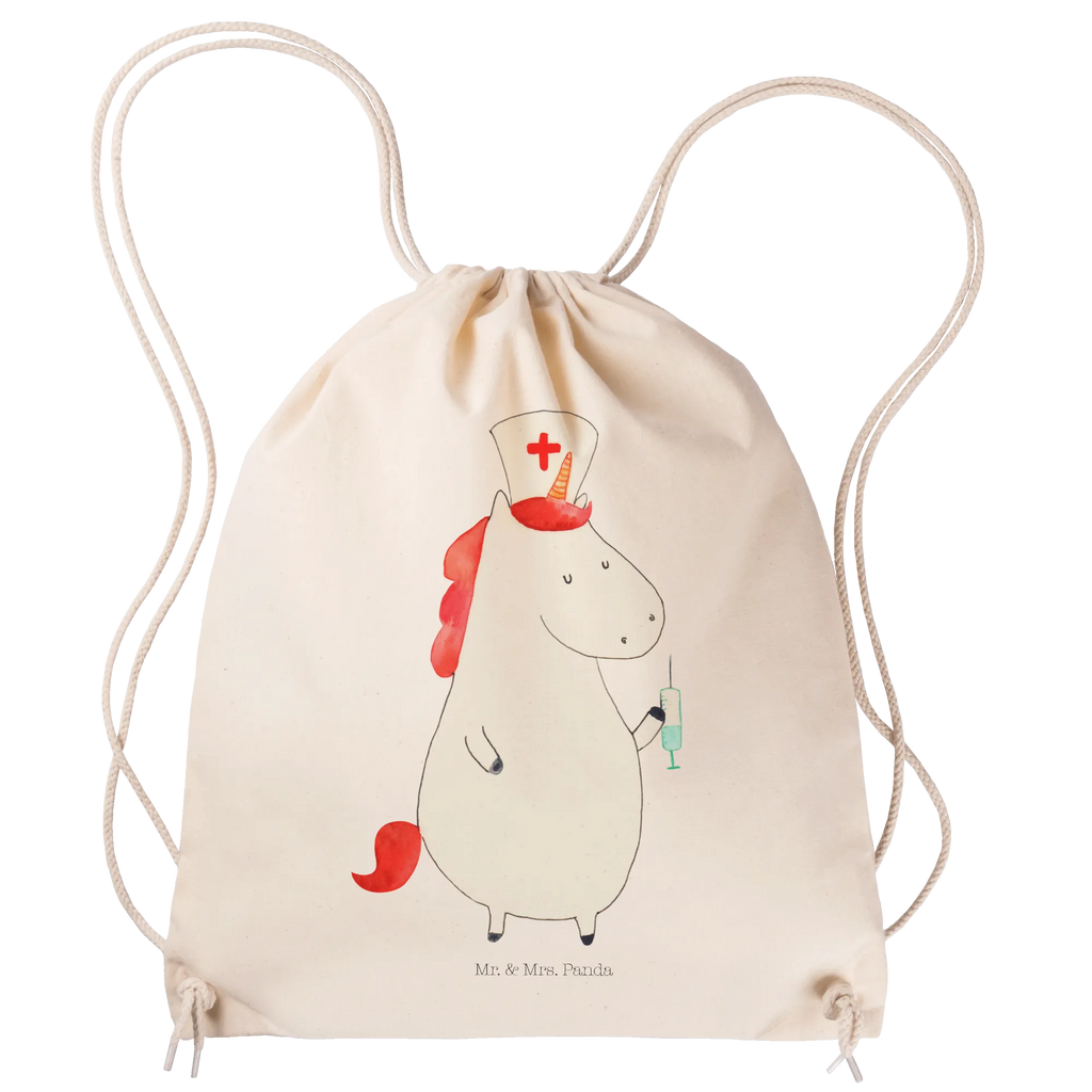 Sportbeutel Einhorn Krankenschwester Sportbeutel, Turnbeutel, Beutel, Sporttasche, Tasche, Stoffbeutel, Sportbeutel Kinder, Gymsack, Beutel Rucksack, Kleine Sporttasche, Sportzubehör, Turnbeutel Baumwolle, Einhorn, Einhörner, Einhorn Deko, Pegasus, Unicorn, Krankenschwester Geschenk, Krankenpfleger Geschenk, Krankenpflegerin, Krankenschwester Dankeschön, Krankenhaus, Ärztin Geschenk