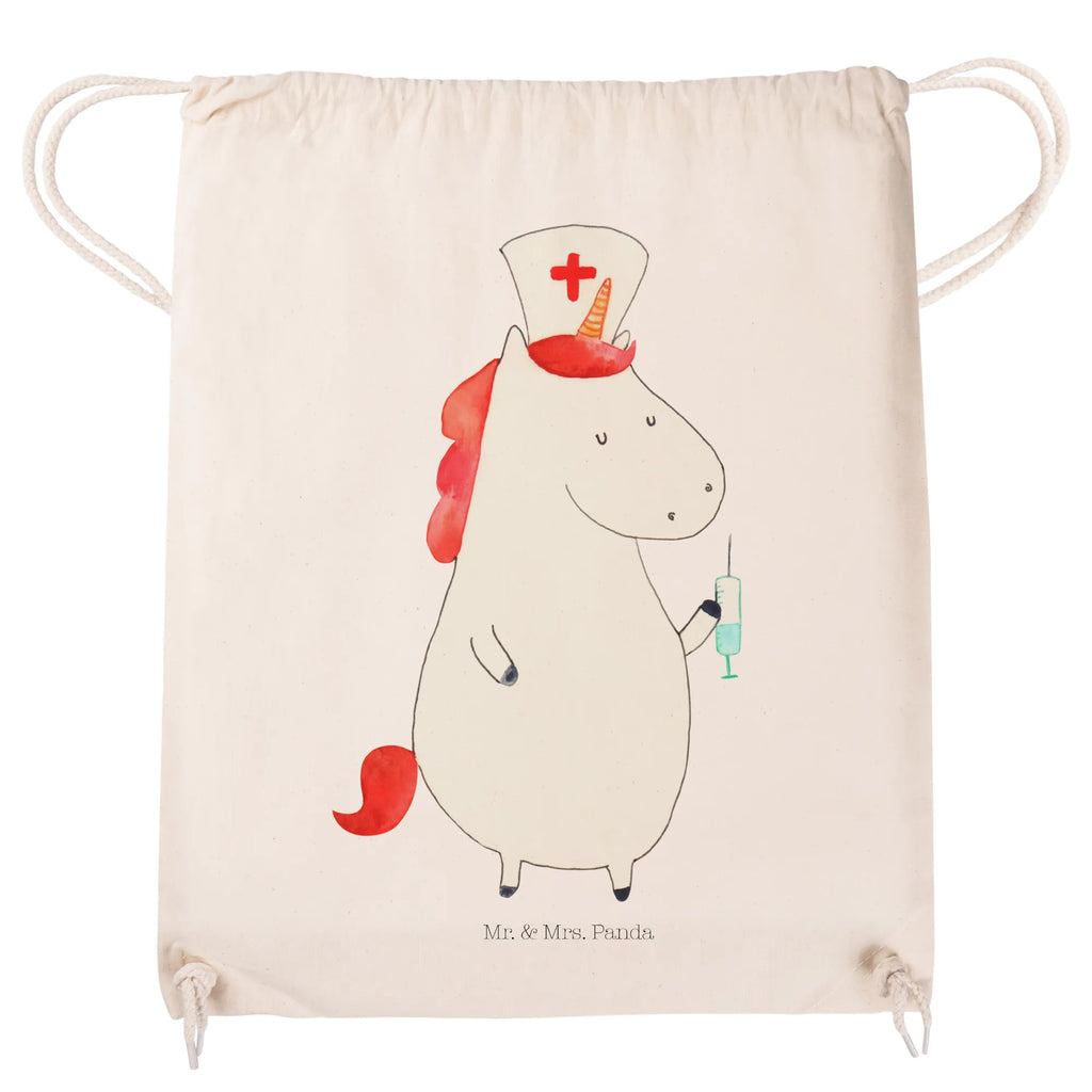 Sportbeutel Einhorn Krankenschwester Sportbeutel, Turnbeutel, Beutel, Sporttasche, Tasche, Stoffbeutel, Sportbeutel Kinder, Gymsack, Beutel Rucksack, Kleine Sporttasche, Sportzubehör, Turnbeutel Baumwolle, Einhorn, Einhörner, Einhorn Deko, Pegasus, Unicorn, Krankenschwester Geschenk, Krankenpfleger Geschenk, Krankenpflegerin, Krankenschwester Dankeschön, Krankenhaus, Ärztin Geschenk