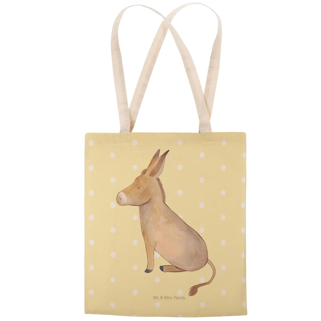 Einkaufstasche Esel Tragetasche, Tasche, Beutel, Stofftasche, Baumwolltasche, Umhängetasche, Shopper, Einkaufstasche, Beuteltasche, Tiermotive, Gute Laune, lustige Sprüche, Tiere, Esel, Weisheit, Lebensmut, Lebensglück, Ziel, Lebensziel, Mut, erfolg, tapferkeit, positive gedanken, zuversicht