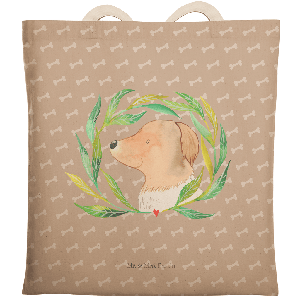 Einkaufstasche Hund Blumen Tragetasche, Tasche, Beutel, Stofftasche, Baumwolltasche, Umhängetasche, Shopper, Einkaufstasche, Beuteltasche, Hund, Hundemotiv, Haustier, Hunderasse, Tierliebhaber, Hundebesitzer, Sprüche, Ranke, Therapie, Selbsttherapie, Hundeliebe, Hundeglück, Hunde